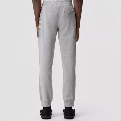 Burberry 灰色格紋側邊口袋針織慢跑褲 80570121 Details for Burberry 灰色格紋側邊口袋針織慢跑褲 80570121