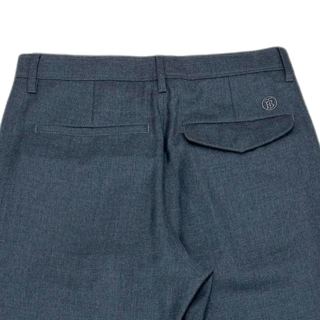 Burberry  Grey Straight-Leg Zip Pocket Suit Pants 80556521 圖 8