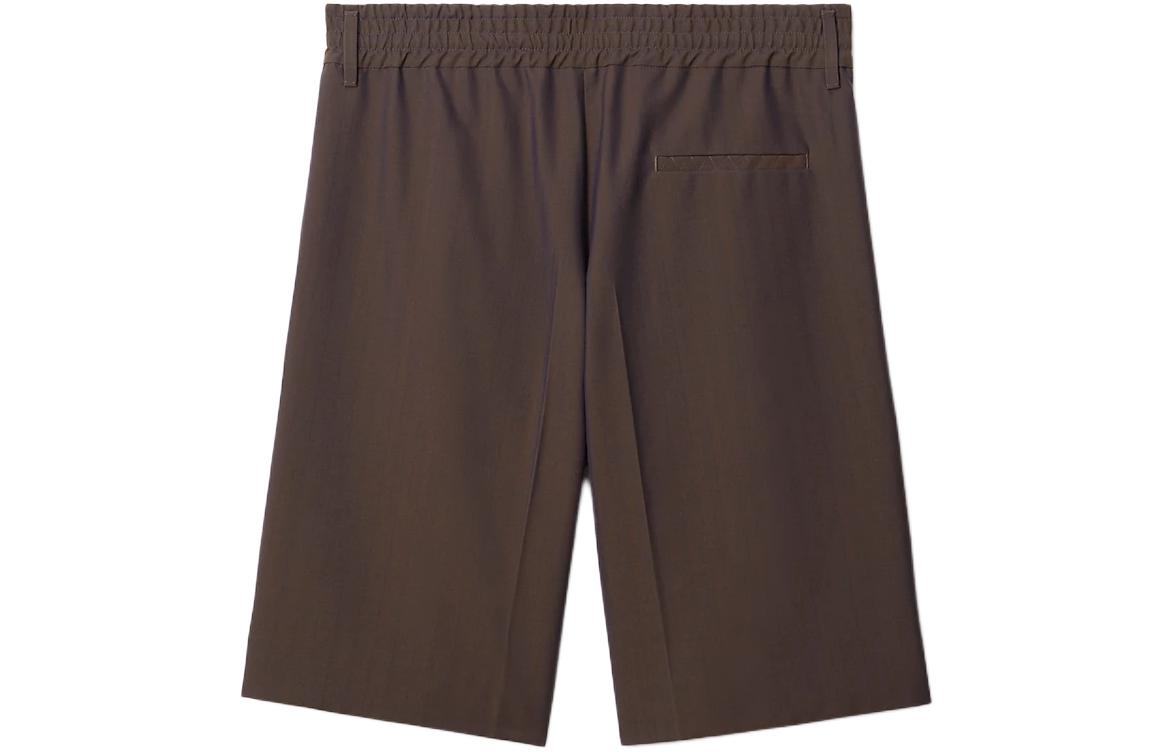 Lookbook Burberry 經典人字紋鬆緊繩休閒短褲 墨水桶色 80870861