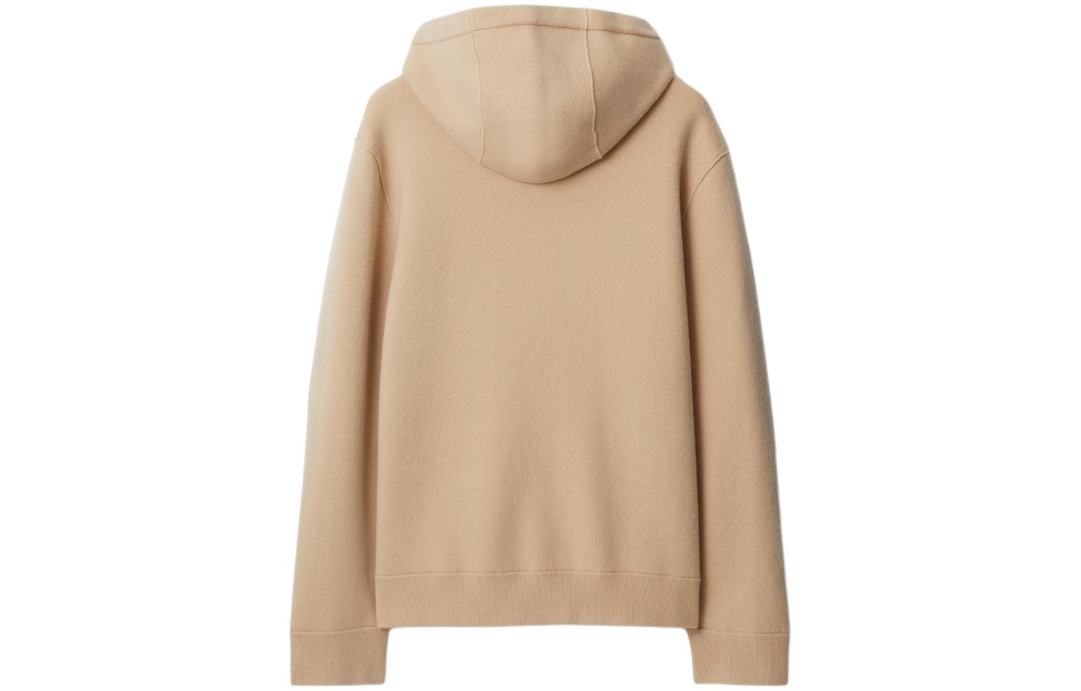 Lookbook Sudadera Burberry Amarillo-Marrón con Logo Bordado y Cremallera Completa. 80896641