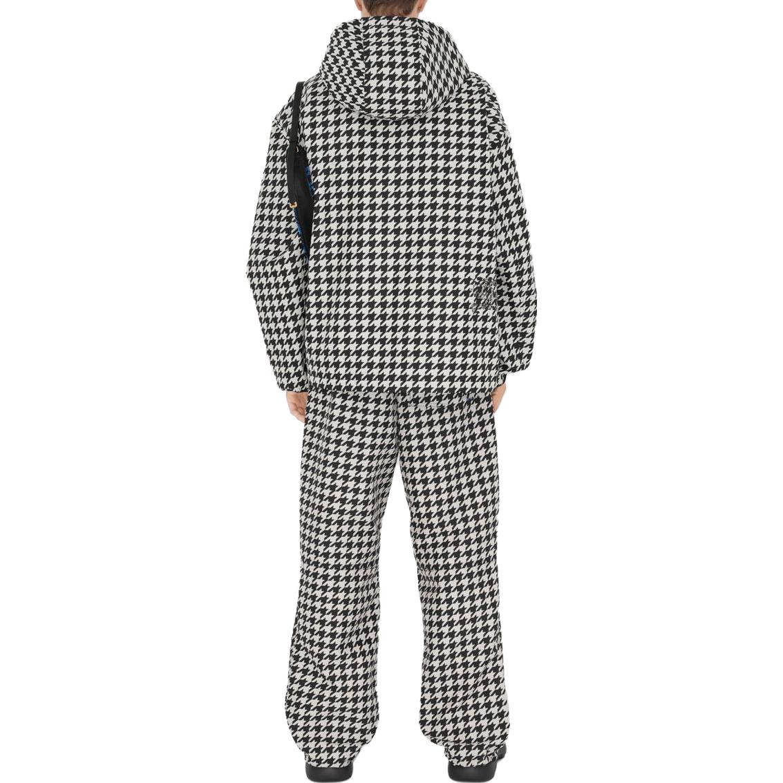 Purchase Chaqueta con Capucha Burberry Multicolor de Cuadros Houndstooth Cremallera Completa. 80818941