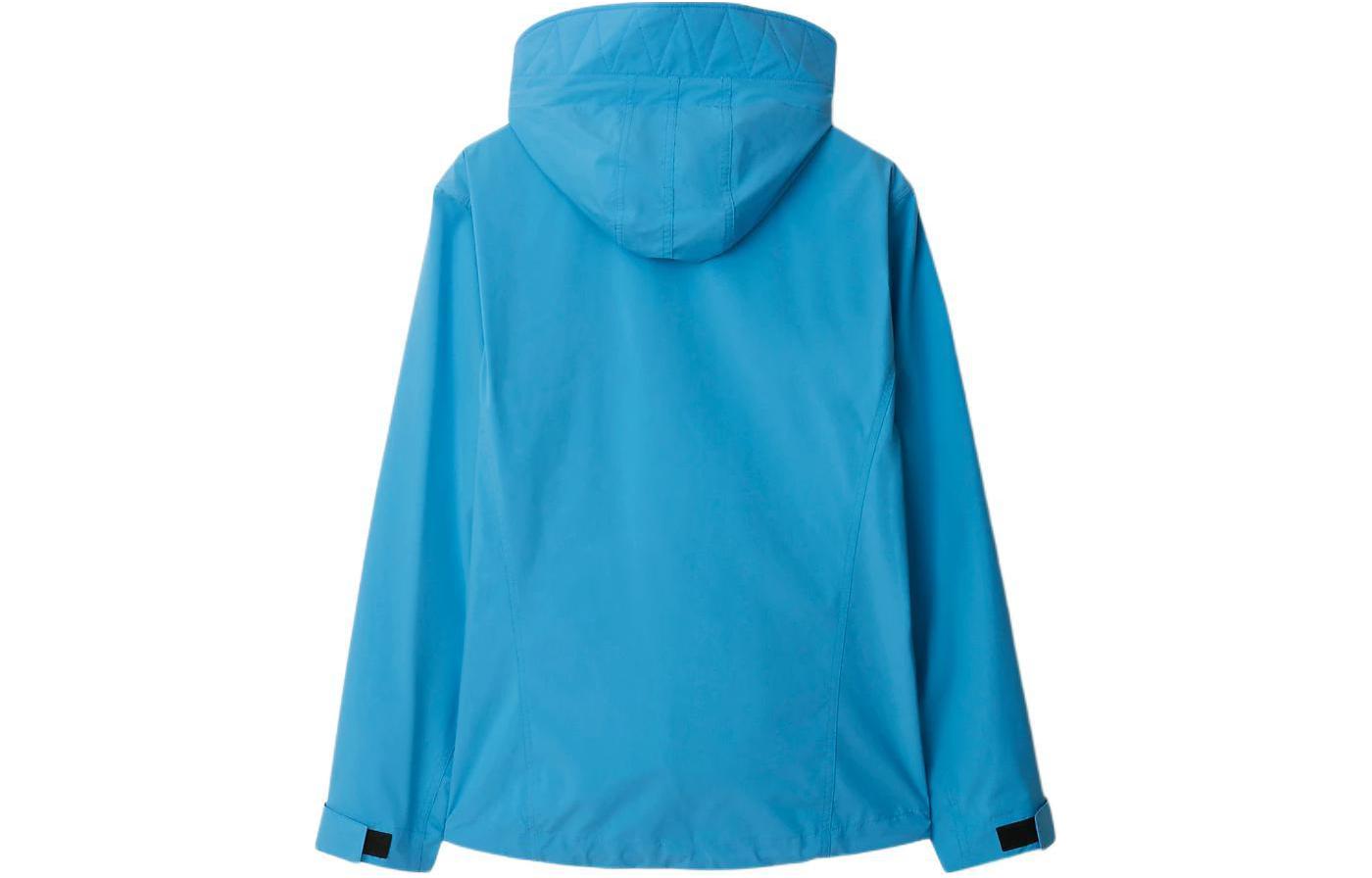 Lookbook バーバリー ハイドランジアブルー ロゴプリント フーデッドジャケット. 80842271