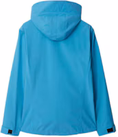 Lookbook Burberry Hydrangea Blue Logo Print Hooded Jacket. 80842271