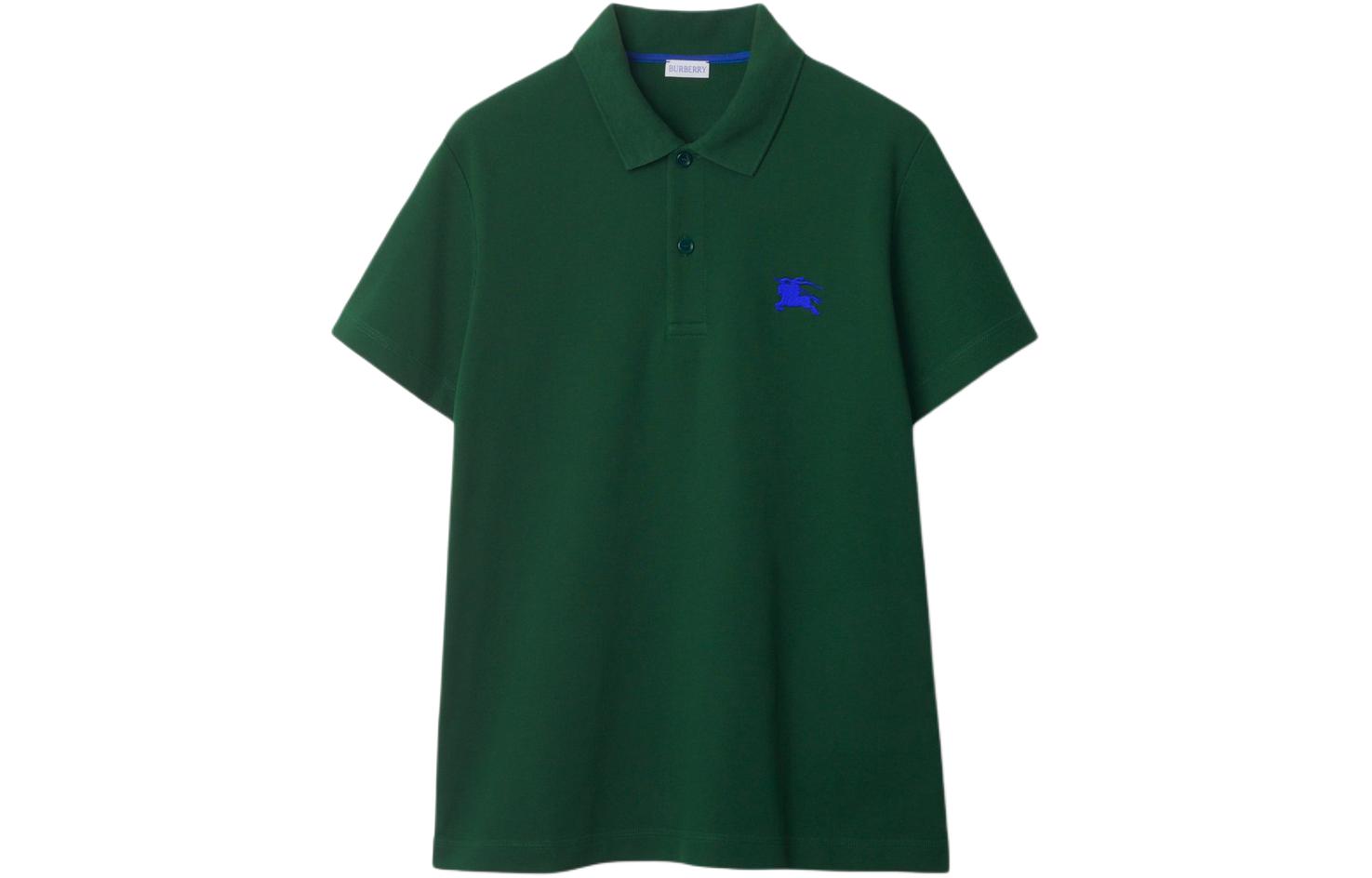 Order Burberry 常春藤綠修身版型徽標刺繡POLO衫 80849351