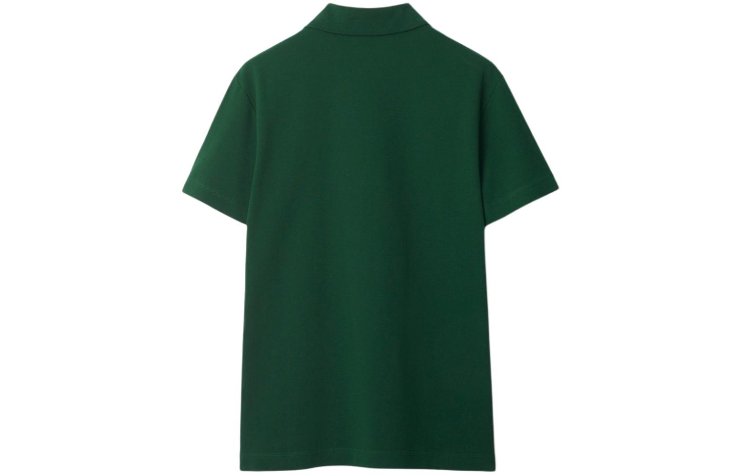 Lookbook Burberry 常春藤綠修身版型徽標刺繡POLO衫 80849351