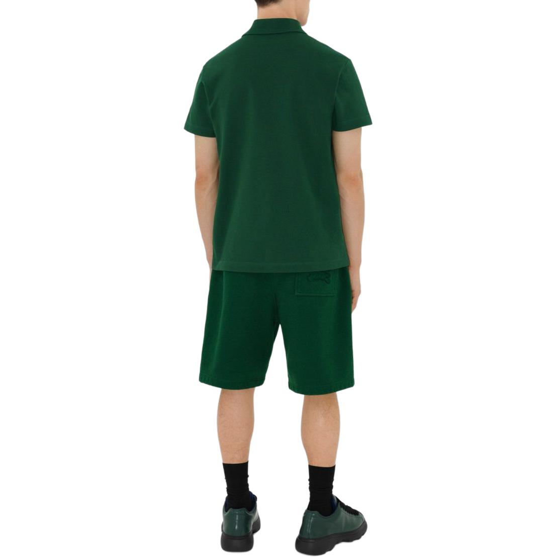 Purchase Burberry 常春藤綠修身版型徽標刺繡POLO衫 80849351