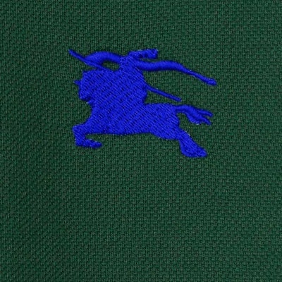 Burberry 常春藤綠修身版型徽標刺繡POLO衫 80849351 Sizing Burberry 常春藤綠修身版型徽標刺繡POLO衫 80849351