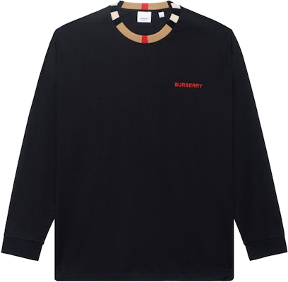 Burberry Letter Print Crewneck Long Sleeve T-Shirt. 80751881 Buy Burberry Letter Print Crewneck Long Sleeve T-Shirt. 80751881