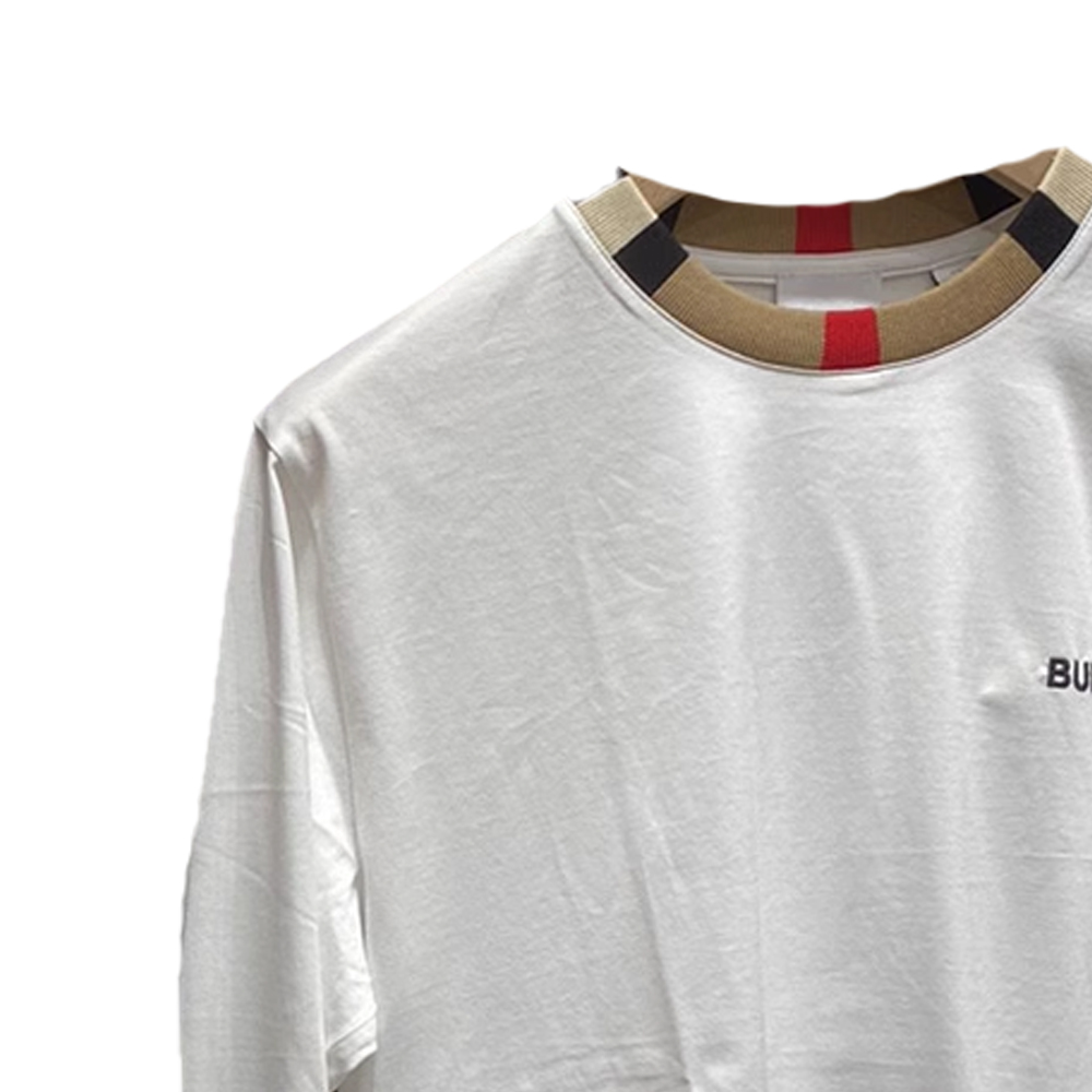 Cheap Burberry  Letter Print Crewneck Long Sleeve T-Shirt. 80751881