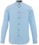 Order 버버리 라이트 블루 포인트 칼라 롱슬리브 솔리드 컬러 셔츠. 80667661