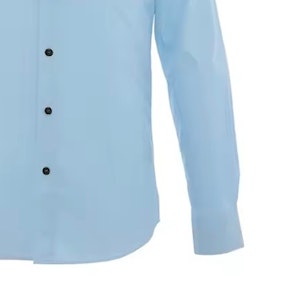 버버리 라이트 블루 포인트 칼라 롱슬리브 솔리드 컬러 셔츠. 80667661 Sizing 버버리 라이트 블루 포인트 칼라 롱슬리브 솔리드 컬러 셔츠. 80667661