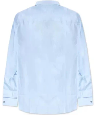 Burberry Camisa Azul Claro de Manga Larga con Botones. 80137341 Lookbook Burberry Camisa Azul Claro de Manga Larga con Botones. 80137341