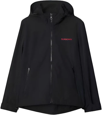 Burberry Logo Cotton Hooded Jacket with Zipper. 81040961 Buy Burberry Logo Cotton Hooded Jacket with Zipper. 81040961
