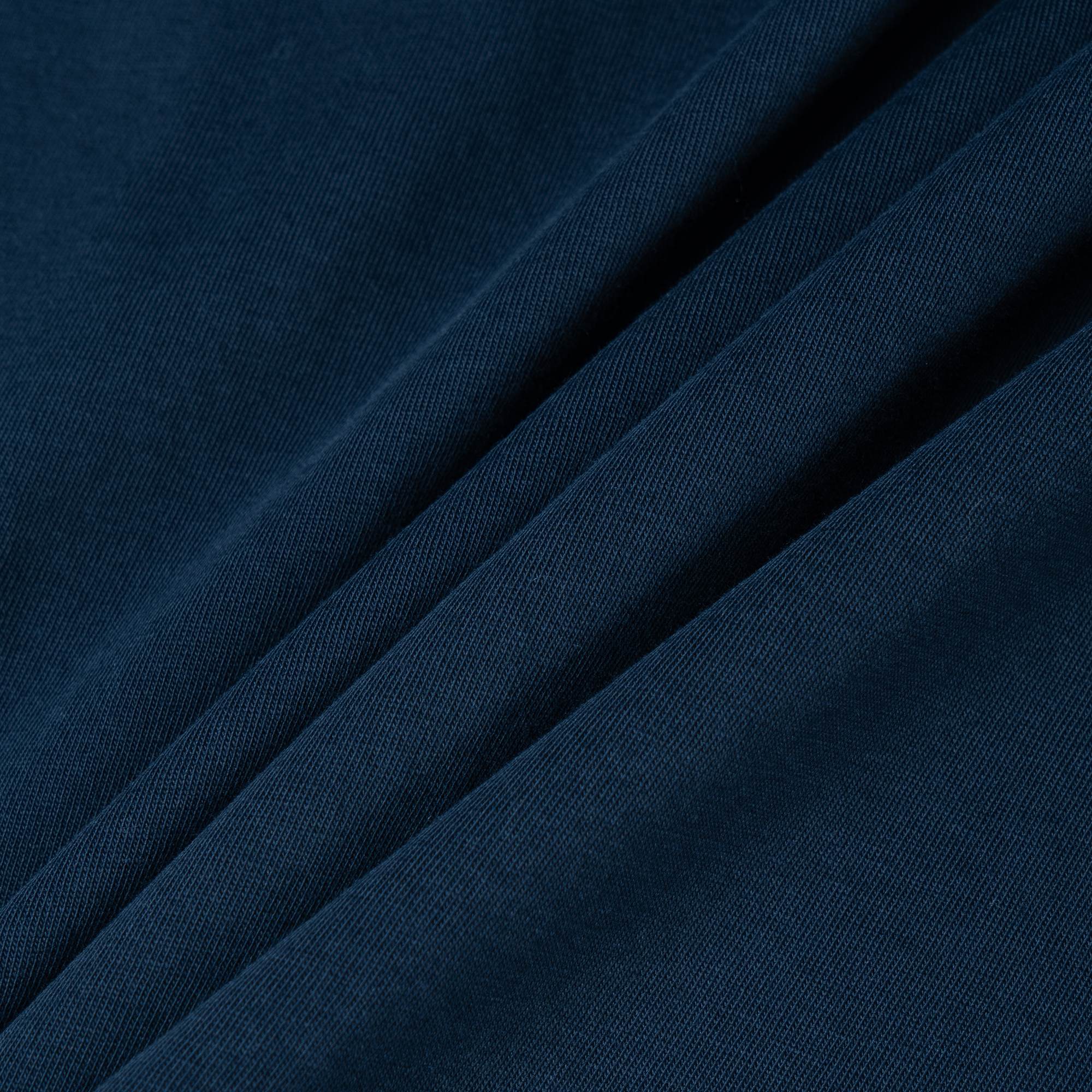 Sizing 巴宝莉海军蓝长袖圆领T恤衫带标志。 80042541