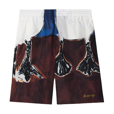 Burberry Logo Embroidered Casual Shorts - Multiple Colors. 80835431