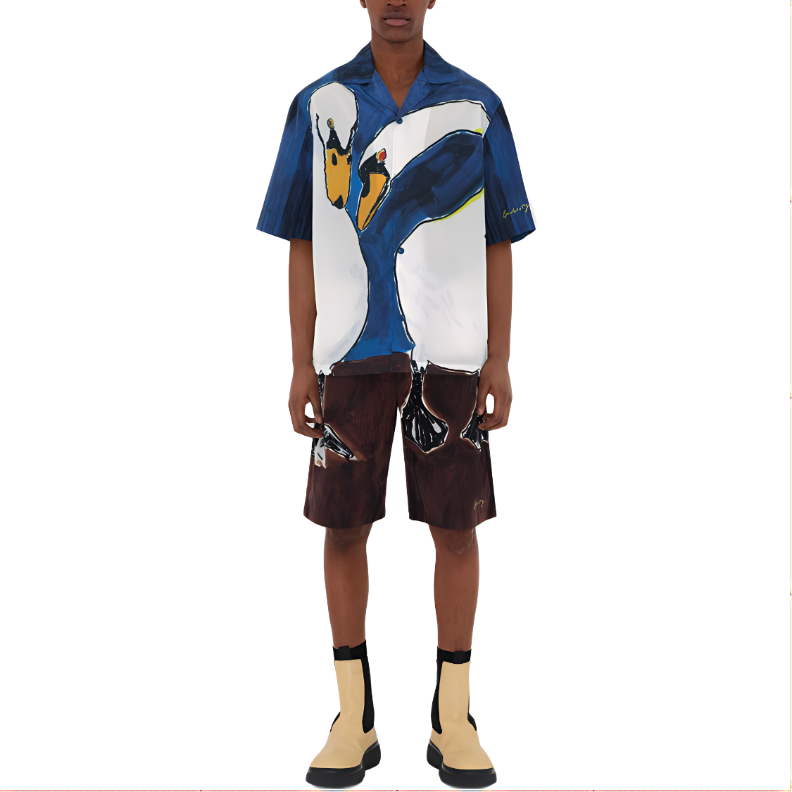 Burberry  Logo Embroidered Casual Shorts - Multiple Colors. 80835431 圖 4