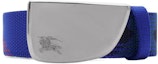 Buy Cinturón Nylon Azul con Logo Burberry de 3CM Ancho. 80877101