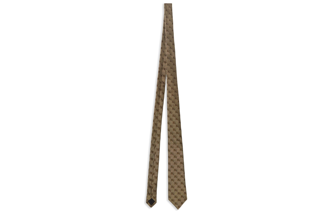 Order Burberry  Logo Pattern Tie in Camel. 8071469