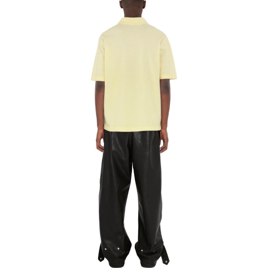 Purchase Burberry  Logo Print Short Sleeve Polo Shirt Light Mulberry Color 80836021