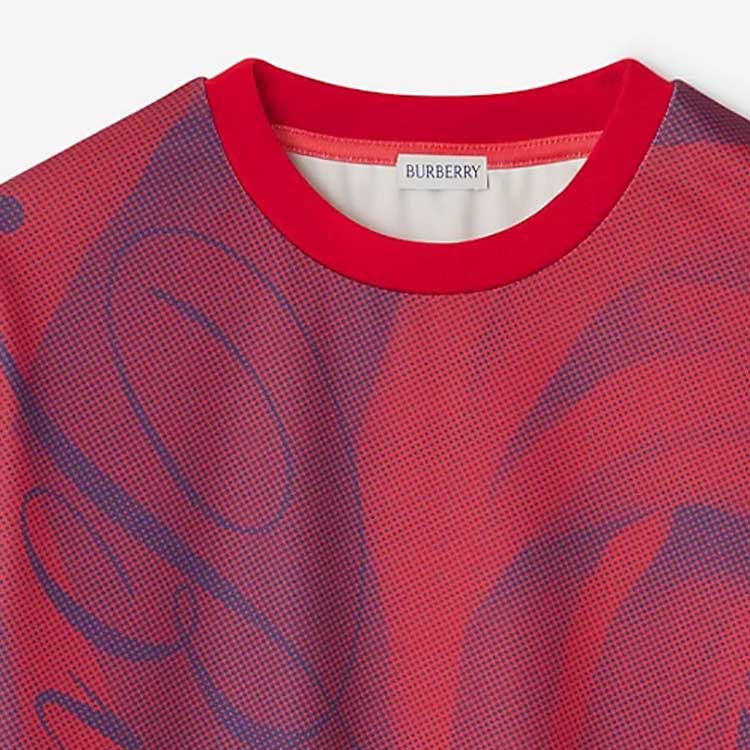 Sizing Burberry  Logo Rose Print Crewneck T-Shirt Postbox Red. 80776551