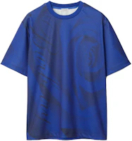 Cheap Burberry Logo Rose Print Crewneck T-Shirt Postbox Red. 80776551