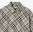 Sizing Burberry 經典格紋長袖襯衫 - 苔綠色 80876361