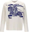 Buy Burberry Kaos Lengan Panjang Crewneck dengan Desain Cetak Depan. 80962301