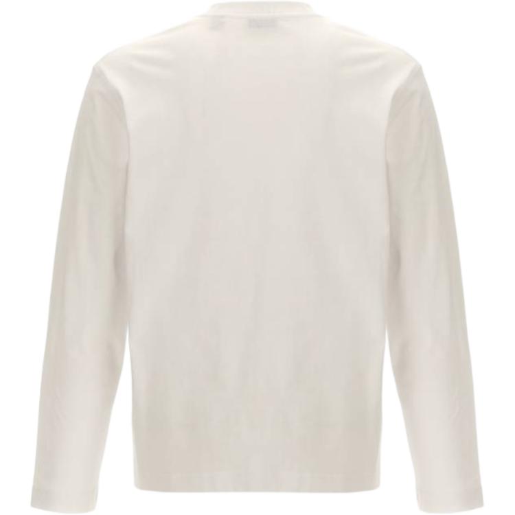 Burberry  Long-Sleeve Crewneck T-Shirt with Front Print Design 80962301 圖 3