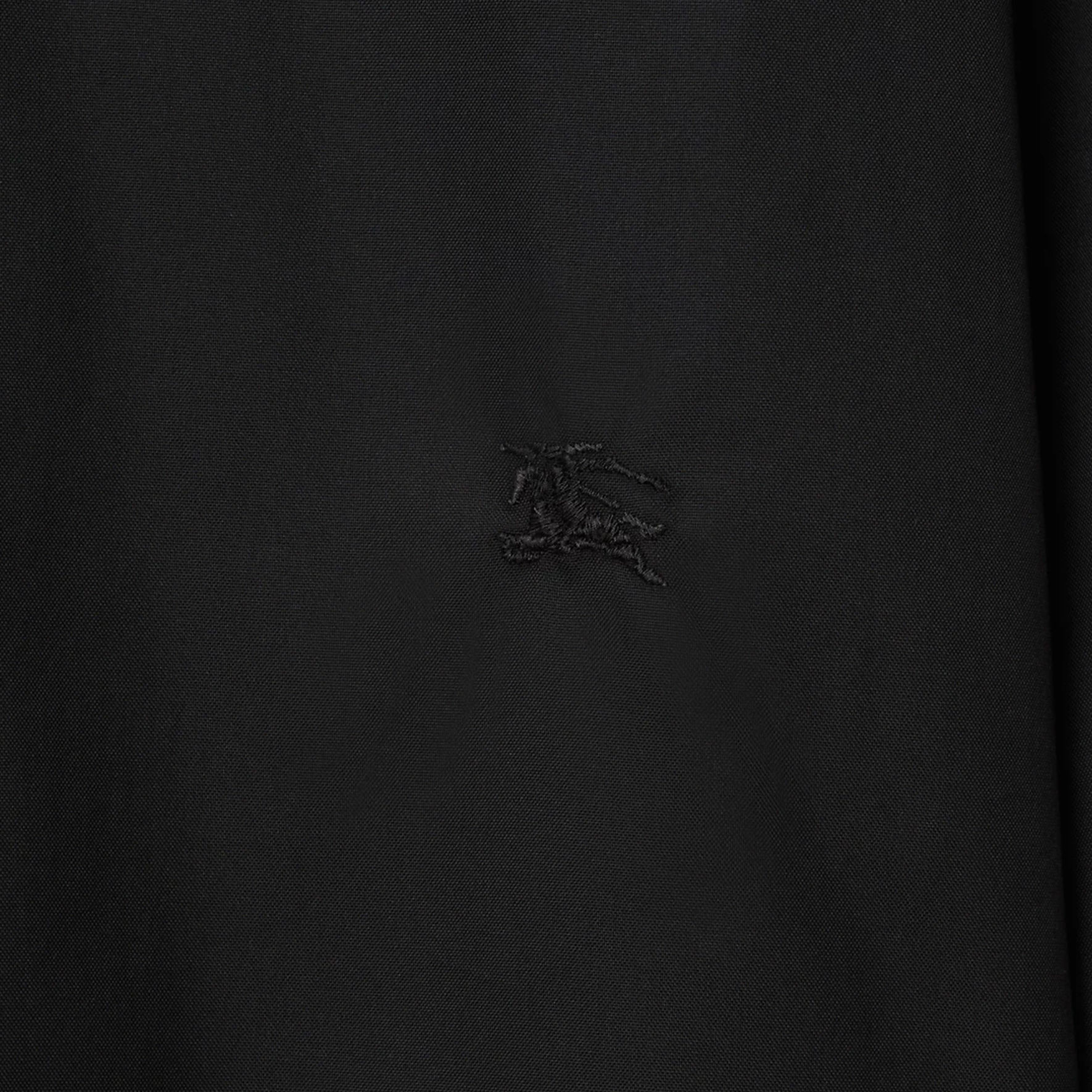 Burberry  Loose Fit Solid Color Long Sleeve Shirt Onyx Black. 80846971 圖 7