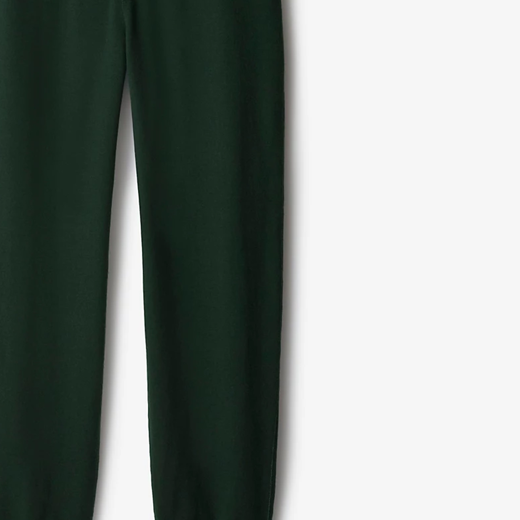 Sizing Burberry 寬鬆剪裁 tapered 針織運動褲 單色 - 葡萄綠 80777591