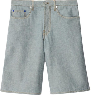 Burberry Celana Pendek Denim Loose Fit Wide-Leg Logo Equestrian Biru. 80864521 Buy Burberry Celana Pendek Denim Loose Fit Wide-Leg Logo Equestrian Biru. 80864521