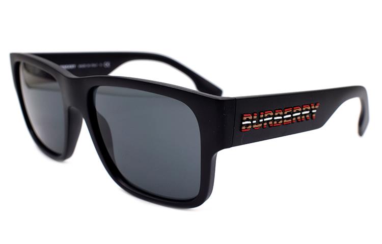 BURBERRY  Matte Black Polarized Sunglasses 4358 Holiday Travel Edition. B4358 3464/81 圖 3