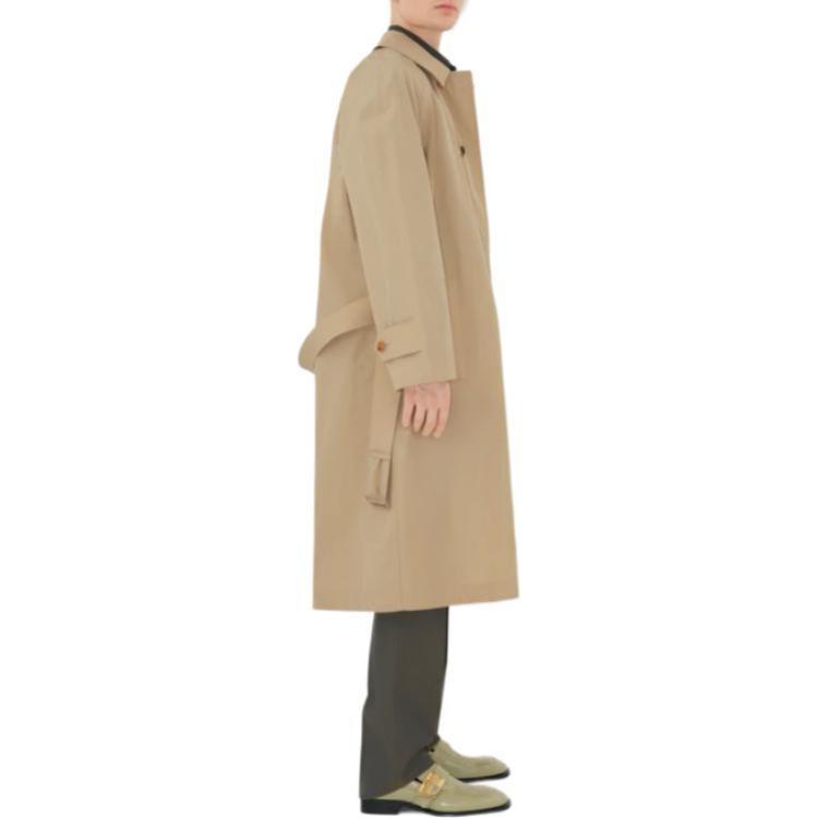 Details for Abrigo Trench Beige Medio Burberry Diseño de Botonadura Simple. 80876111
