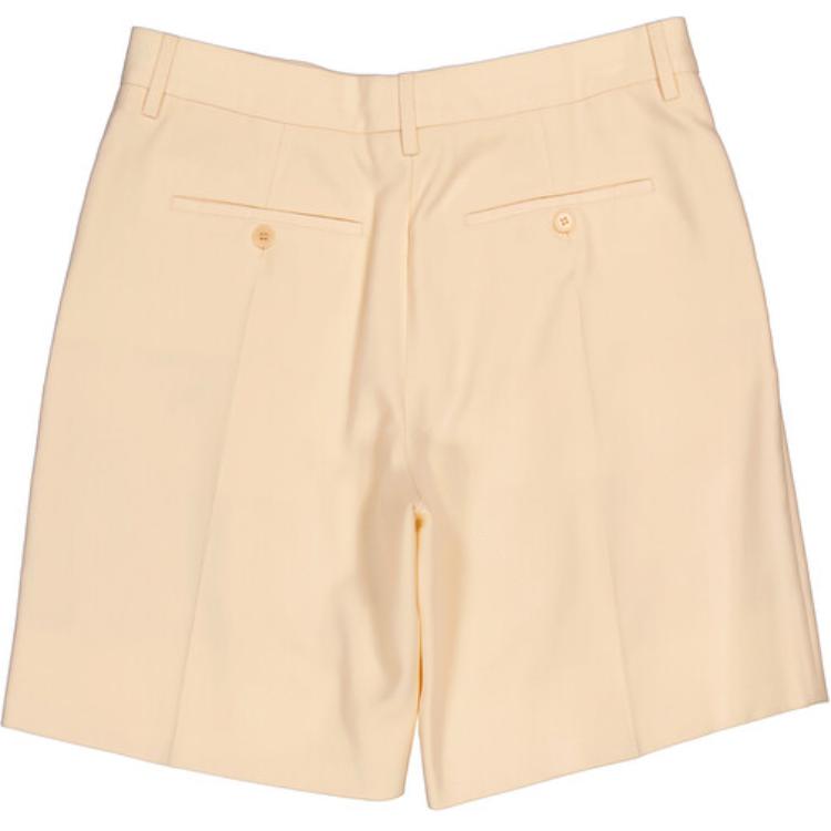 Burberry  Mid-Rise Beige Casual Zip Bermuda Shorts. 80541511 圖 3