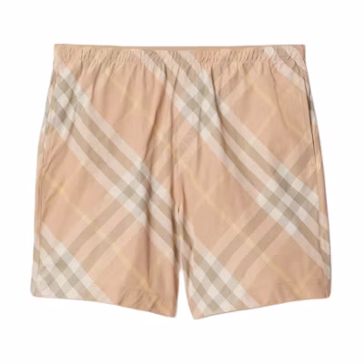 Burberry Multicolor Checkered Elastic Waist Swim Shorts. 80831611