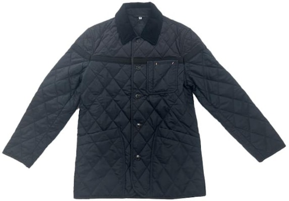 Burberry Jaket Single-Breasted Lengan Panjang Warna Navy Biru. 80616691 Order Burberry Jaket Single-Breasted Lengan Panjang Warna Navy Biru. 80616691