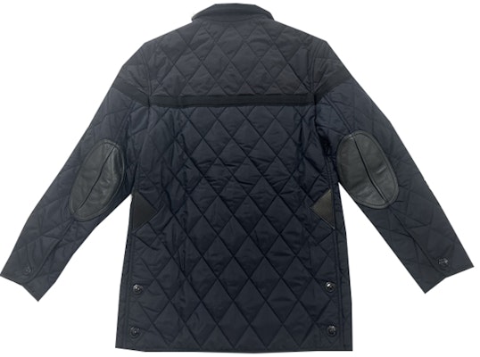 Burberry Jaket Single-Breasted Lengan Panjang Warna Navy Biru. 80616691 Lookbook Burberry Jaket Single-Breasted Lengan Panjang Warna Navy Biru. 80616691
