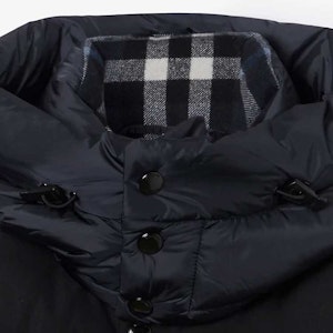 バーバリー ネイビーブルーフード付きダウンジャケット(着脱可能な袖付き) 80839711 Cheap バーバリー ネイビーブルーフード付きダウンジャケット(着脱可能な袖付き) 80839711