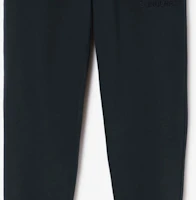 Details for Burberry Navy Blue Jogger Sweatpants with Logo Embroidery. 80720051