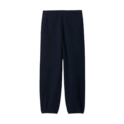 Burberry Navy Blue Loose Fit Knit Jogger Sweatpants 80946321