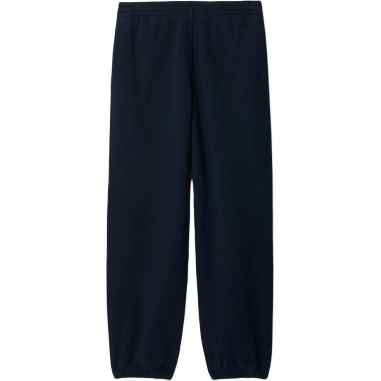 Order Burberry Navy Blue Seluar Jogger Knit Longgar Lelaki 80946321