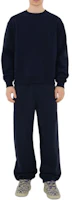 Purchase Burberry Navy Blue Loose Fit Knit Jogger Sweatpants 80946321