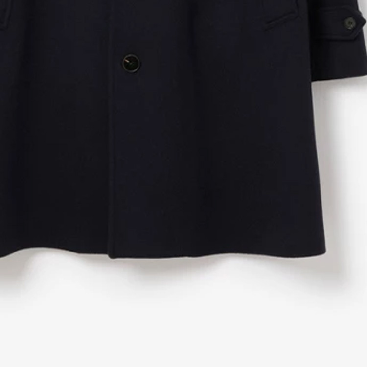 Burberry  Navy Blue Single-Breasted Long Sleeve Casual Coat. 80601971 圖 6