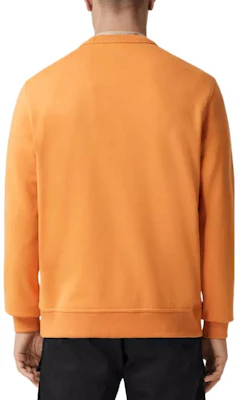 博柏利橙色叶子刺绣标志圆领卫衣 80632021 Shop 博柏利橙色叶子刺绣标志圆领卫衣 80632021