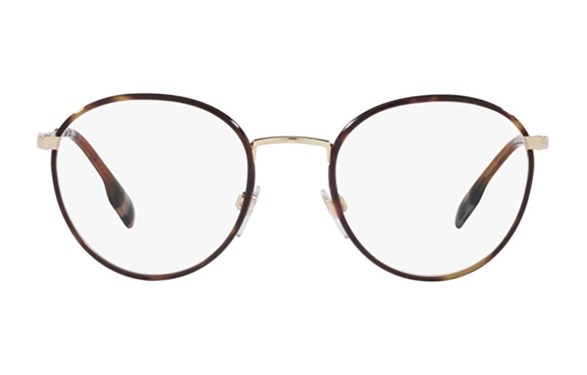 Burberry  Oval Brown Optical Glasses with Minimalist Metal-Frame Design. BE13731109 圖 2