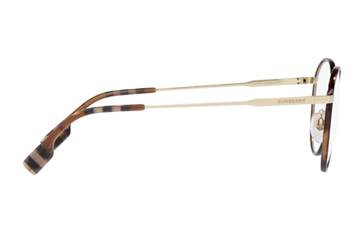 Burberry  Oval Brown Optical Glasses with Minimalist Metal-Frame Design. BE13731109 圖 4
