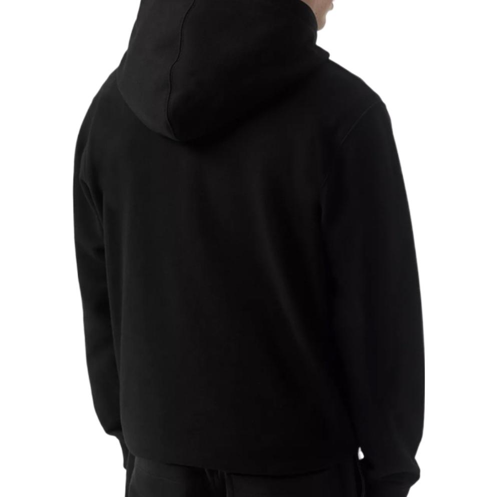 Sizing Burberry  Oversized Letter Print Hoodie in Black. 80382451