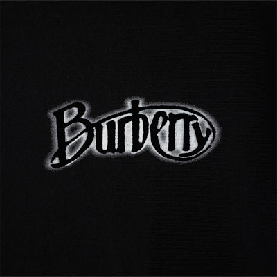 Burberry Oversized Logo Print Crewneck Sweatshirt in Charcoal Gray. 80999281 Sizing Burberry Oversized Logo Print Crewneck Sweatshirt in Charcoal Gray. 80999281