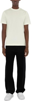 Camiseta Burberry de manga corta estampada cuello redondo color off-white. 80935921 Shop Camiseta Burberry de manga corta estampada cuello redondo color off-white. 80935921