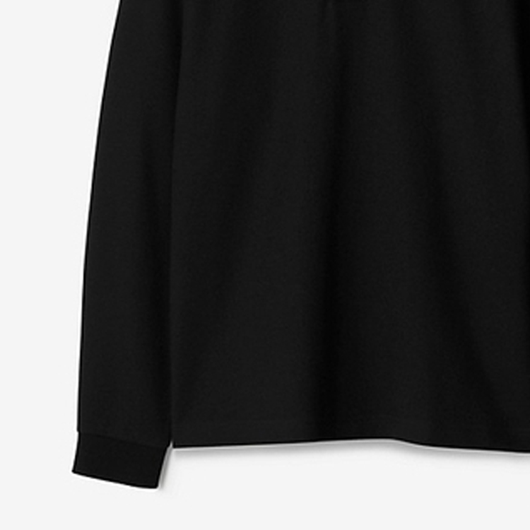 Details for Burberry Baju Polo Lengan Panjang Hitam Lelaki 80773201